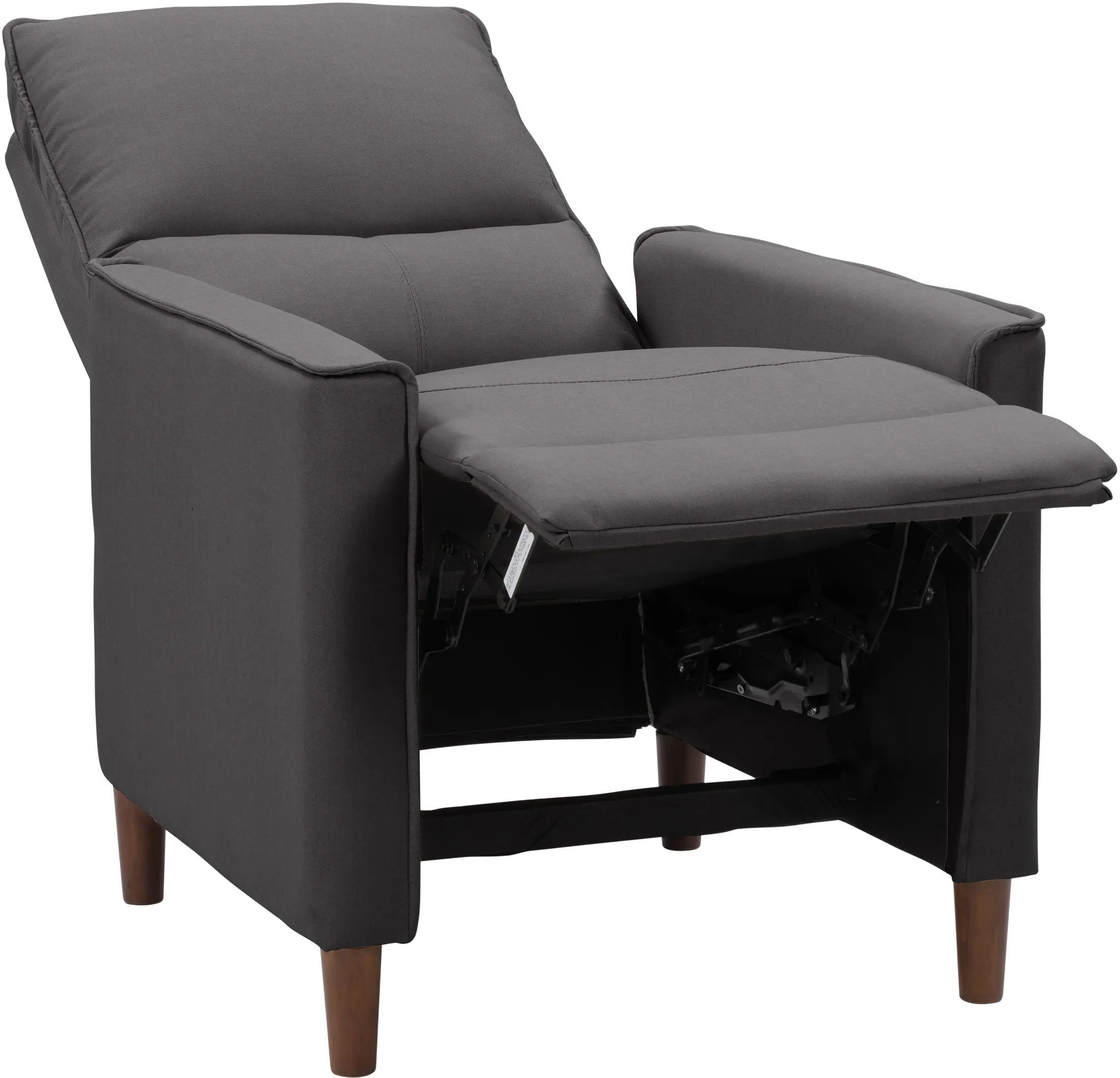 Alder Dark Gray Manual Recliner