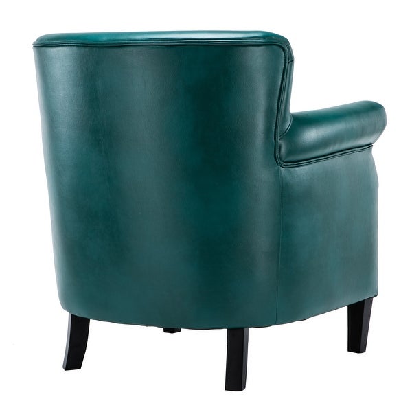 Hendrick Faux Leather Club Chair by Greyson Living