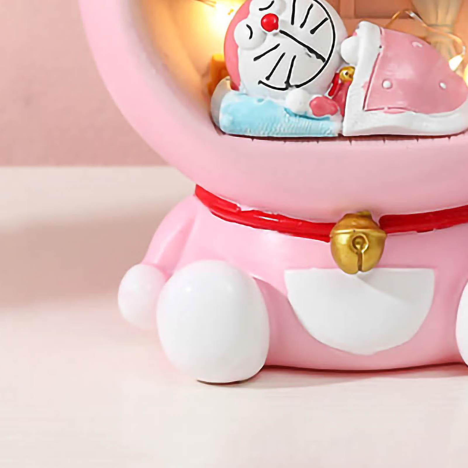 Piggy Bank Night Light Synthetic Resin Money Coin Saving Cute Bedside Lamp for Children Gift Type 3