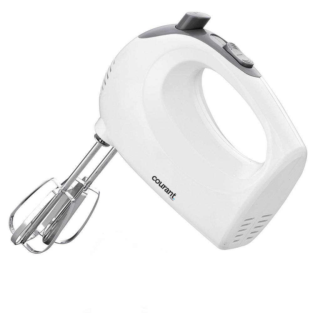 Courant 150-Watt 5-Speed Hand Mixer - White MCHM1550W974