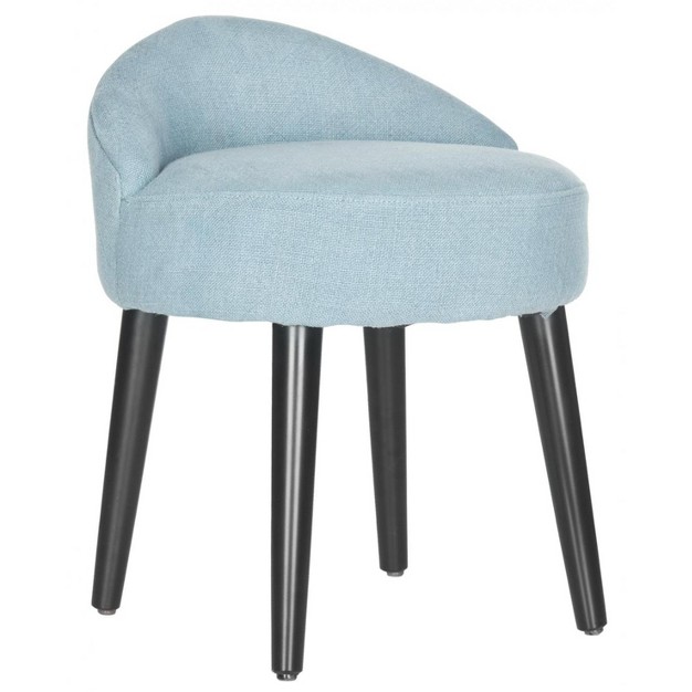 Brinda Vanity Chair Light Blue Safavieh