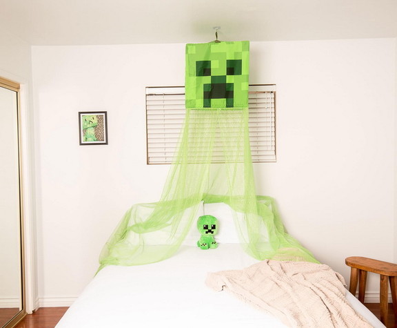 Robe RBF 16631 C Minecraft Green Creeper Kids Bed ...