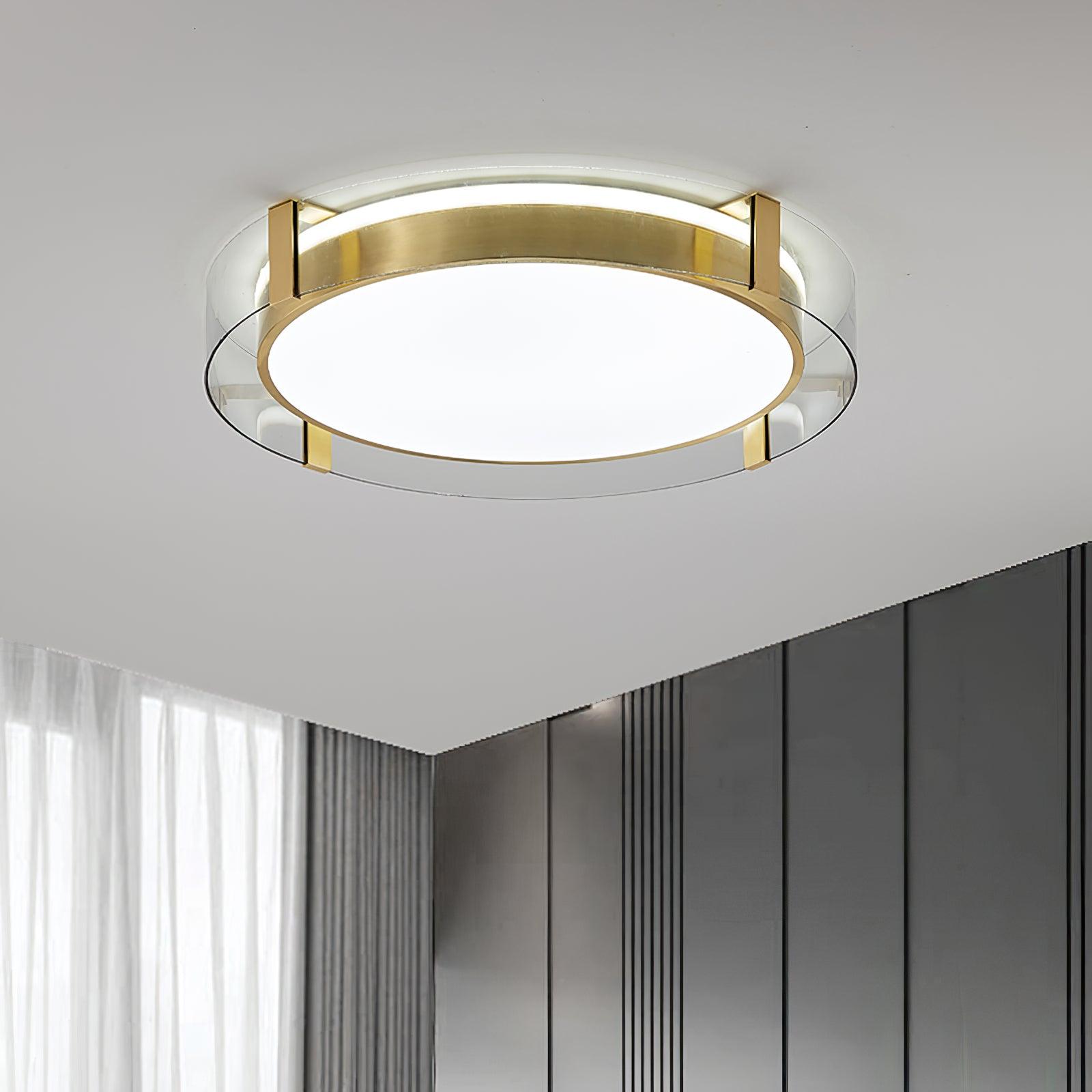 Round Low Profile Ceiling Light