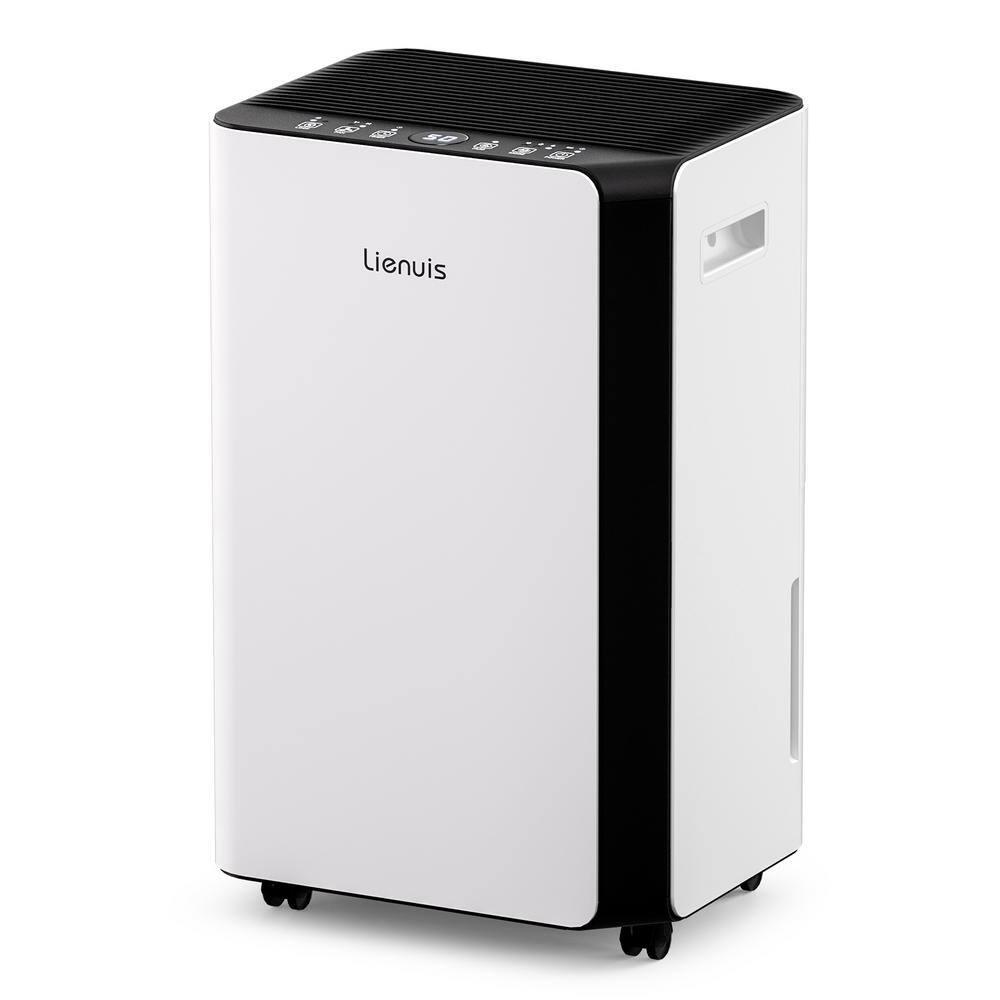 Edendirect 45 pt. 3500 sq.ft. Intelligent Humidity Control Dehumidifier in White with Bucket WXKJRY20051502