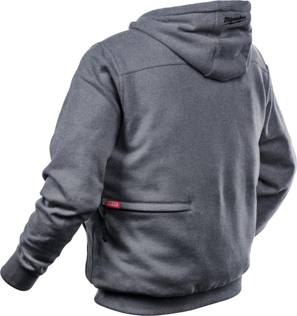 Milwaukee M12 Heated Hoodie Kit M (Gray) 302G-21M from Milwaukee