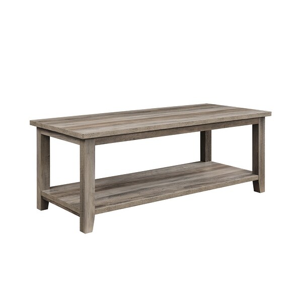 Middlebrook Modern Coffee Table with Lower Shelf