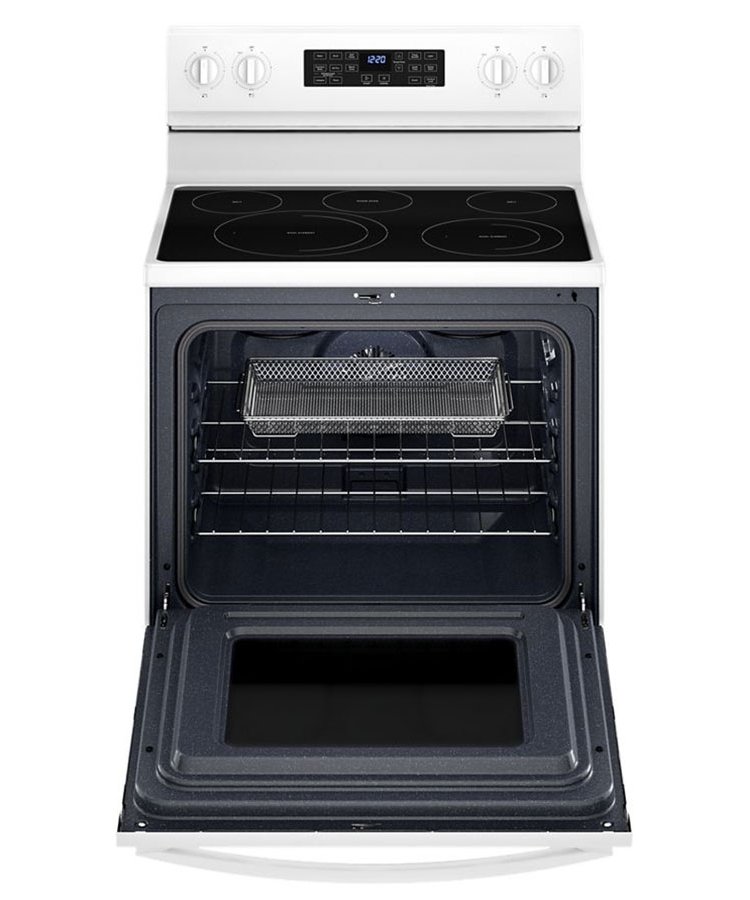 Whirlpool 5.3 Cu. Ft. White Electric 5-In-1 Air Fry Oven