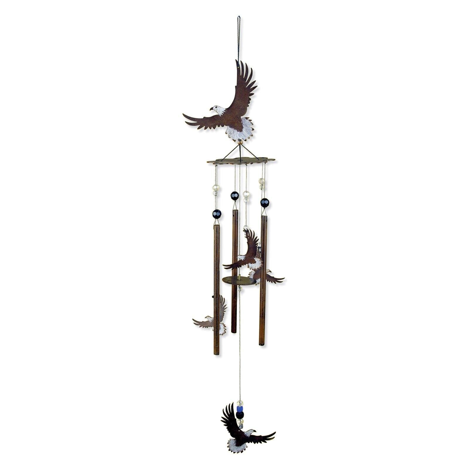 Sunset Vista Wilderness Wonders 28 in. Eagle Chime