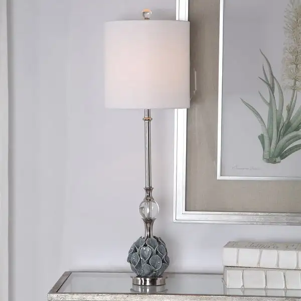 Uttermost Elody Blue Grey Buffet Lamp