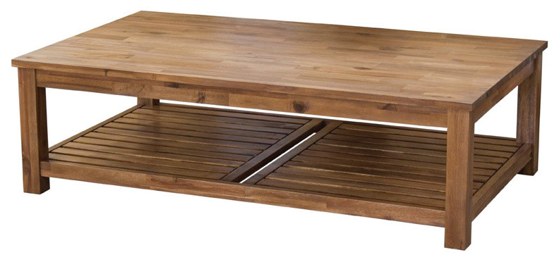 Tiburon Coffee Table   Amber   Transitional   Coffee Tables   by HedgeApple  Houzz