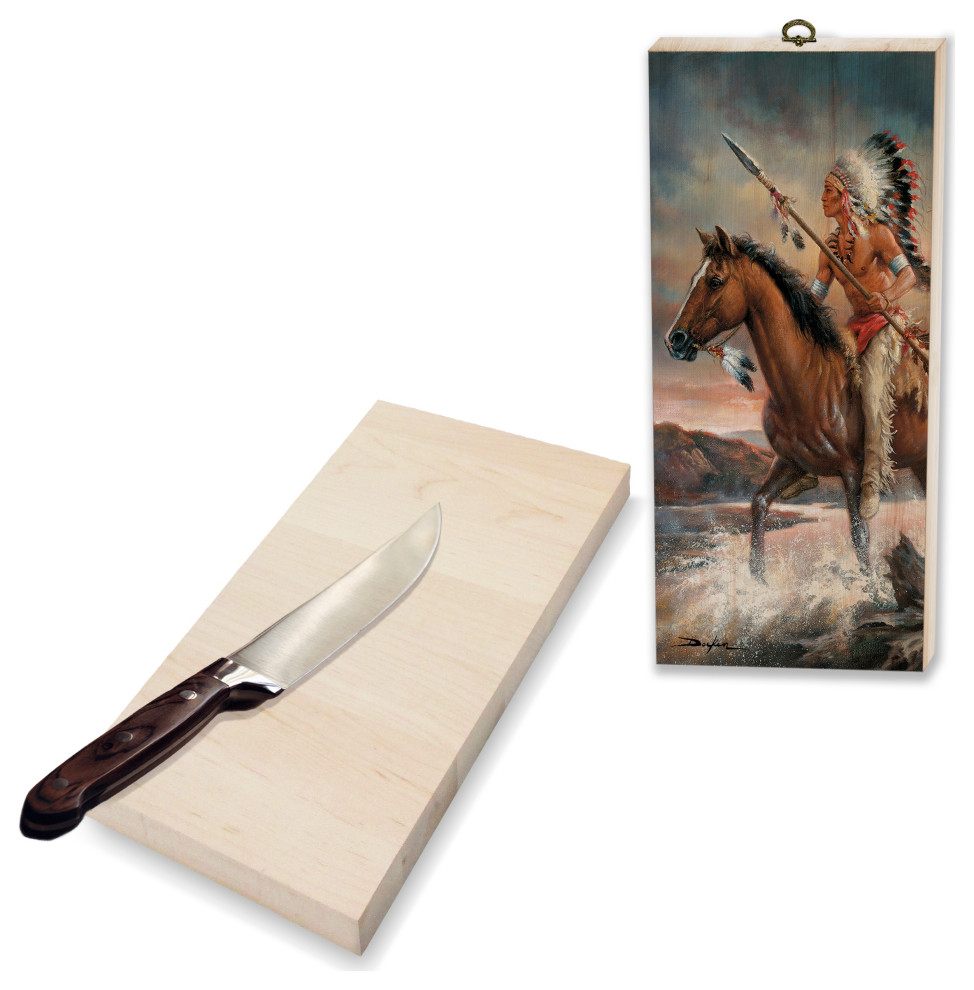 quotLegends of the West quotCutting Board  6 quotx12 quot  Southwestern   Cutting Boards   by House  ampHomebody Co.  Houzz