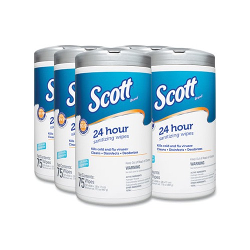 KIMBERLY CLARK 24Hour Sanitizing Wipes  KCC53609