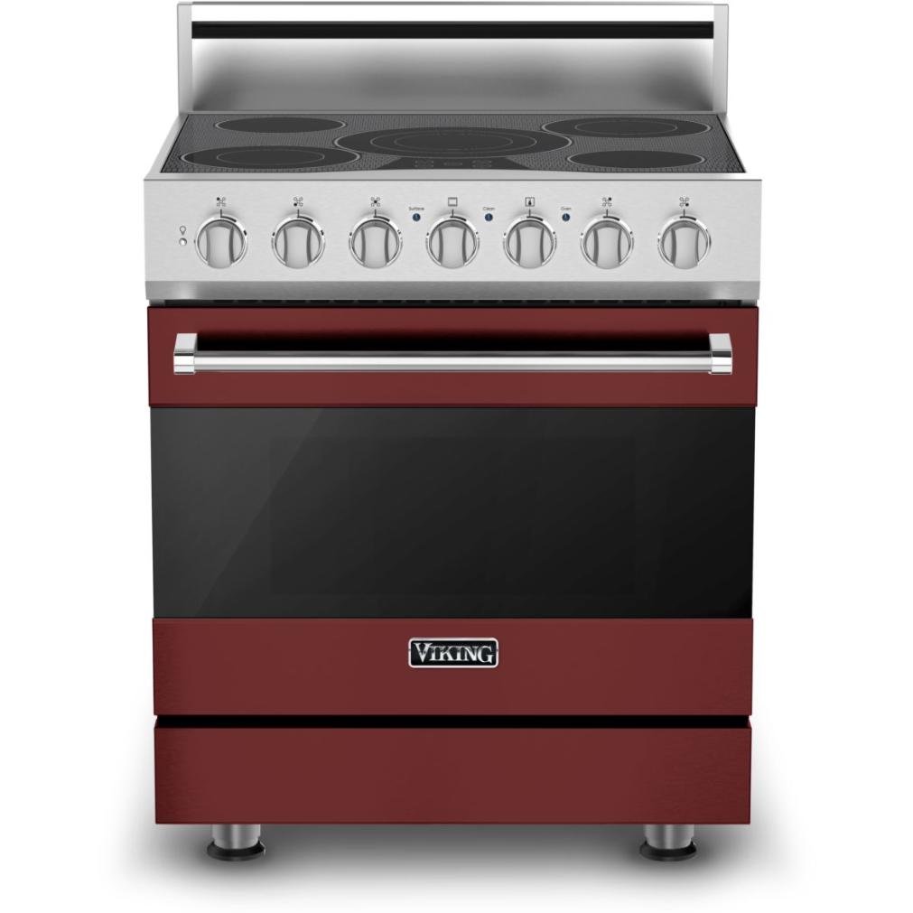 Viking 30-inch Freestanding Electric Range with Vari-Speed Dual Flow Convection CRVER3301-5BRE