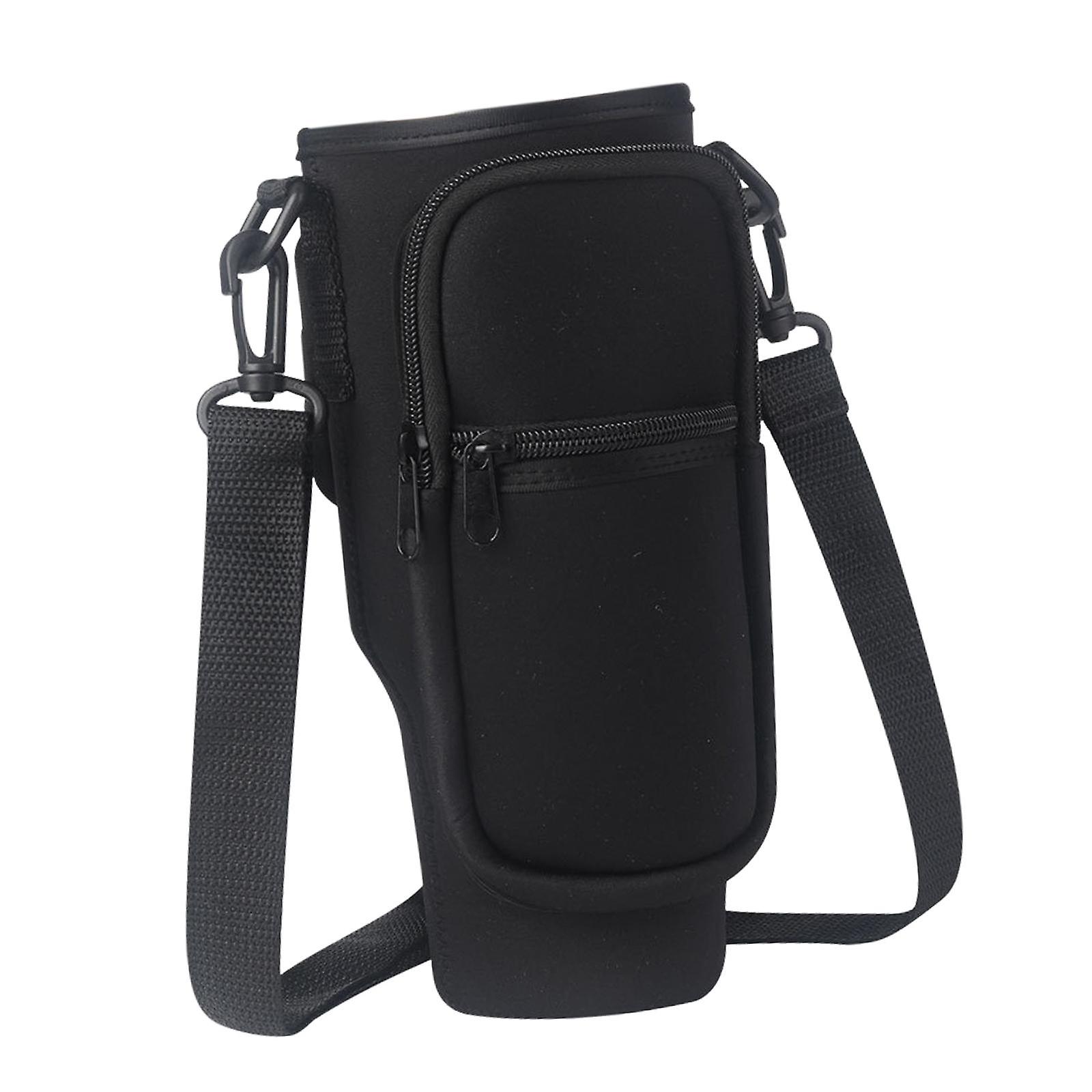 40oz Handle Mug Sleeve Cup Cover Holder For Walking Traveling Outdoor Sports Black