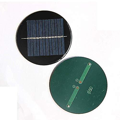 6 Pack 6v 80mm Mini Solar Panel Cells - Battery Charger