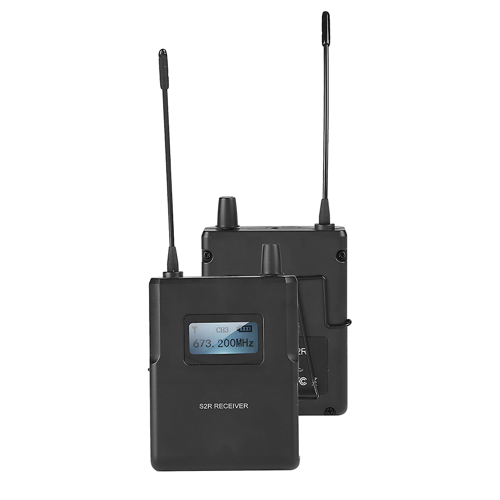 For Anleon S2 Uhf Stereo Wireless Monitor System In Ear System 670-680mhz 100-240v (us Plug)