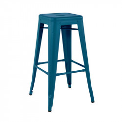 Tabouret TOLIX Couleur - Tabouret haut de jardin acier H75cm