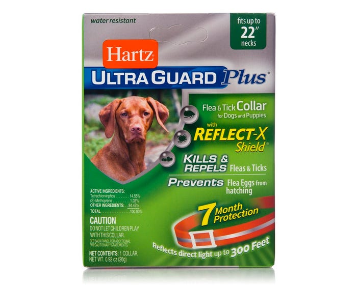 Hartz UltraGuard Plus Reflect Flee  Tick Orange Collar For Dogs 1 Ct - 3270011068