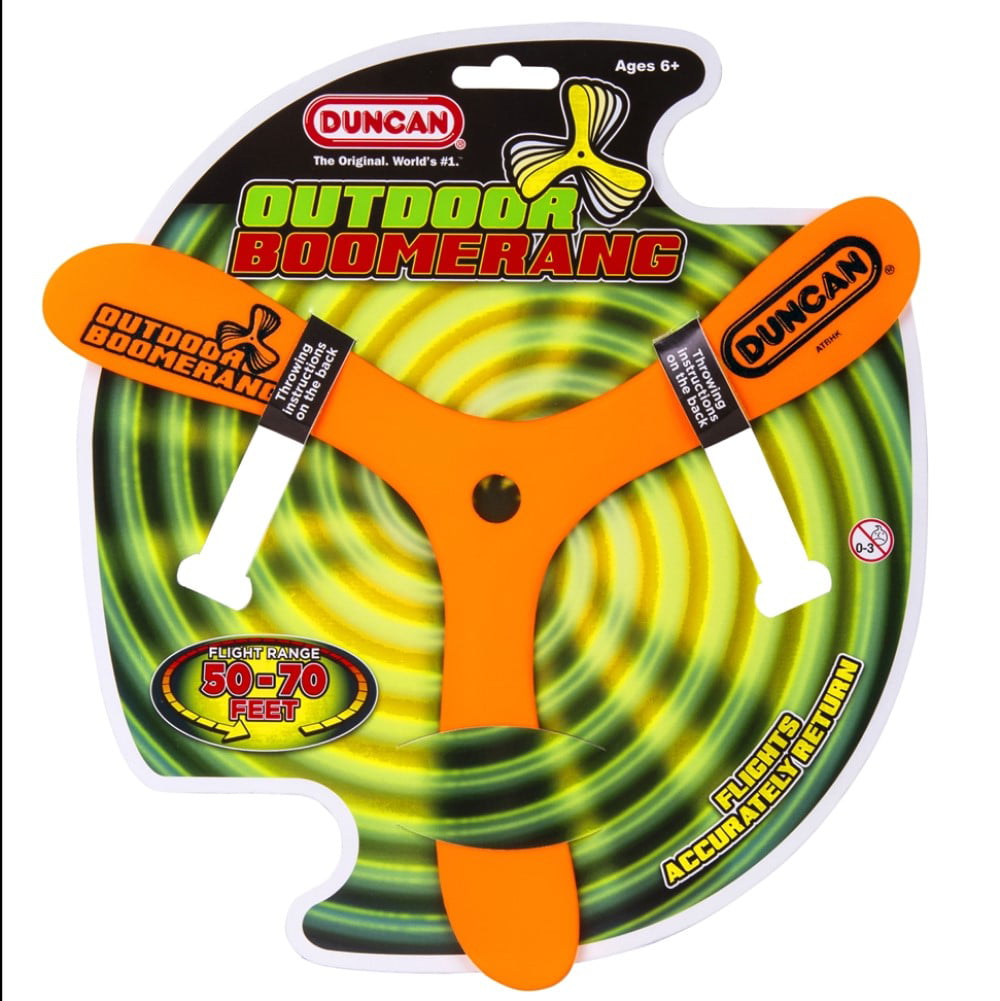 Duncan Outdoor Booma Sports Boomerang (Orange)