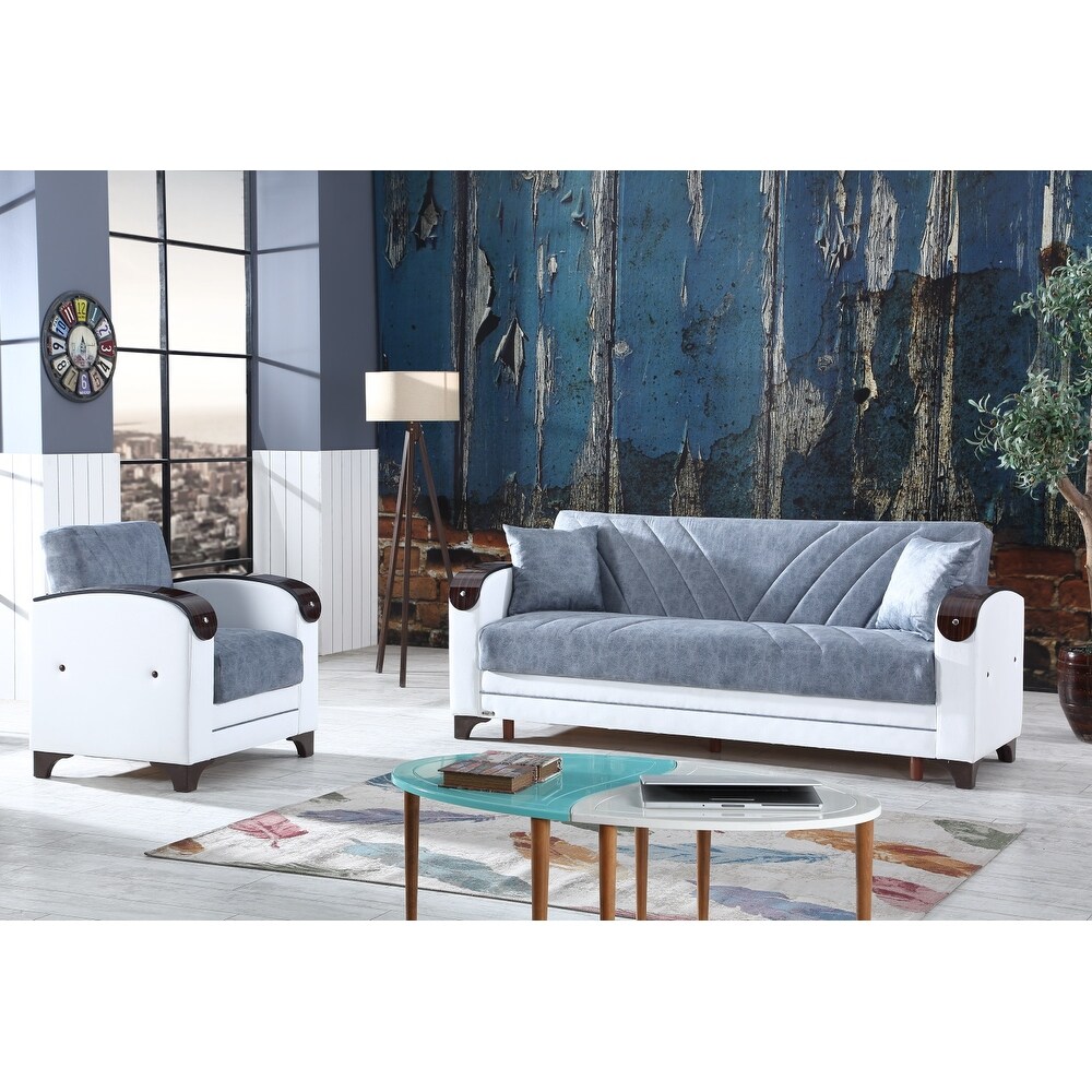 Samira 2 piece Sofa and Chair Living Room Sets