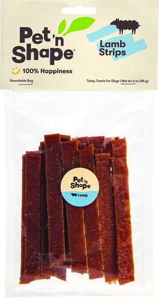 Pet 'n Shape Lamb Strips Dog Treats