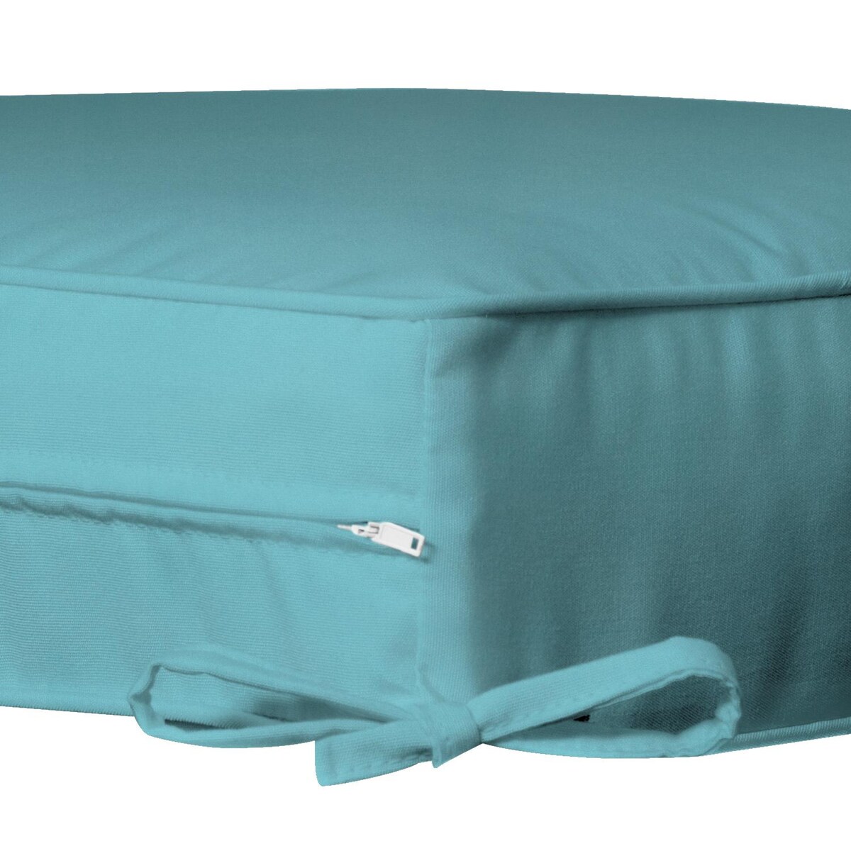 Sunbrella Canvas Aruba Large Outdoor Replacement Ottoman Cushion W/ Piping By Signature