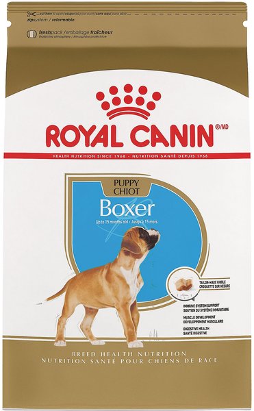 Royal Canin Breed Health Nutrition Boxer Puppy Dry Dog Food