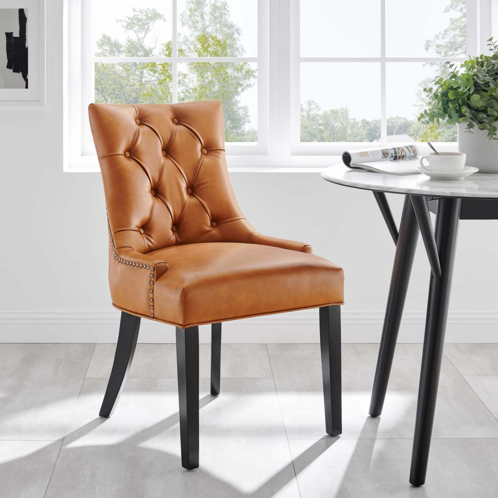 Modway Regent Vinyl Dining Chair   Transitional   Dining Chairs   by Modway  Houzz