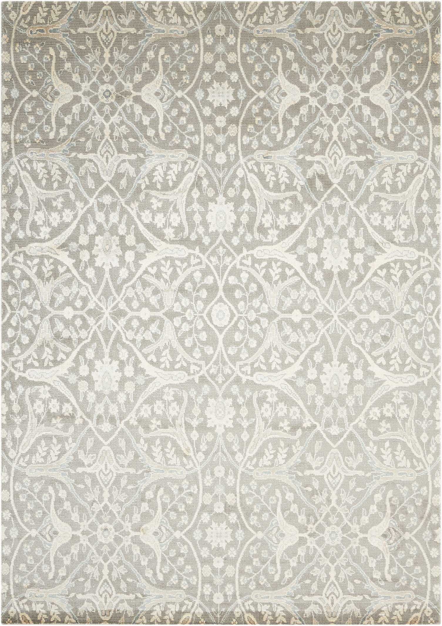 Luminance Hand Loomed Steel Rug