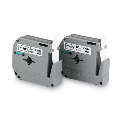 Brother M Series Tape Cartridges for P-Touch Labelers， 0.47