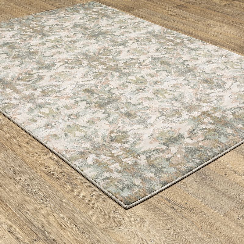 StyleHaven Camelia Fading Geometric Area Rug