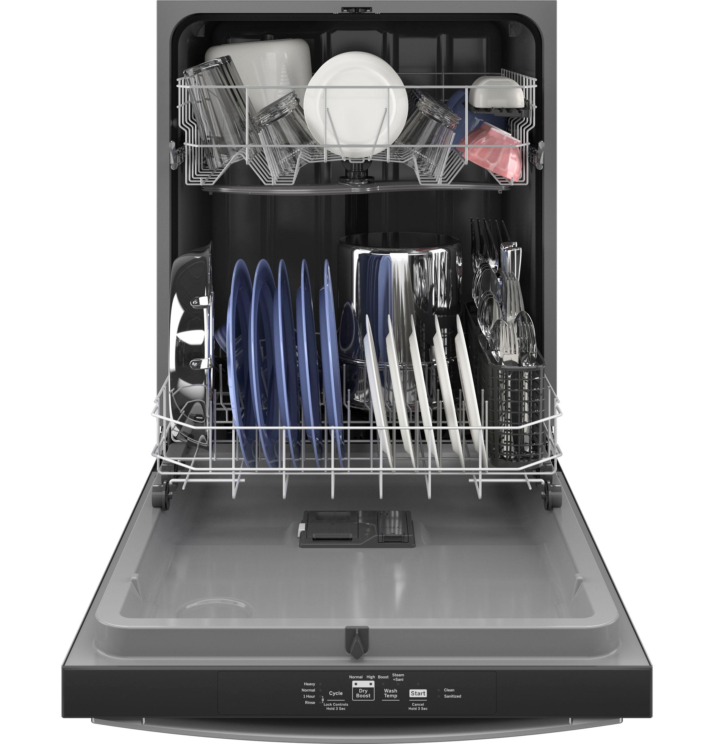 Ge Appliances GDT535PYVFS Ge® Top Control With Plastic Interior Dishwasher With Sanitize Cycle & Dry Boost