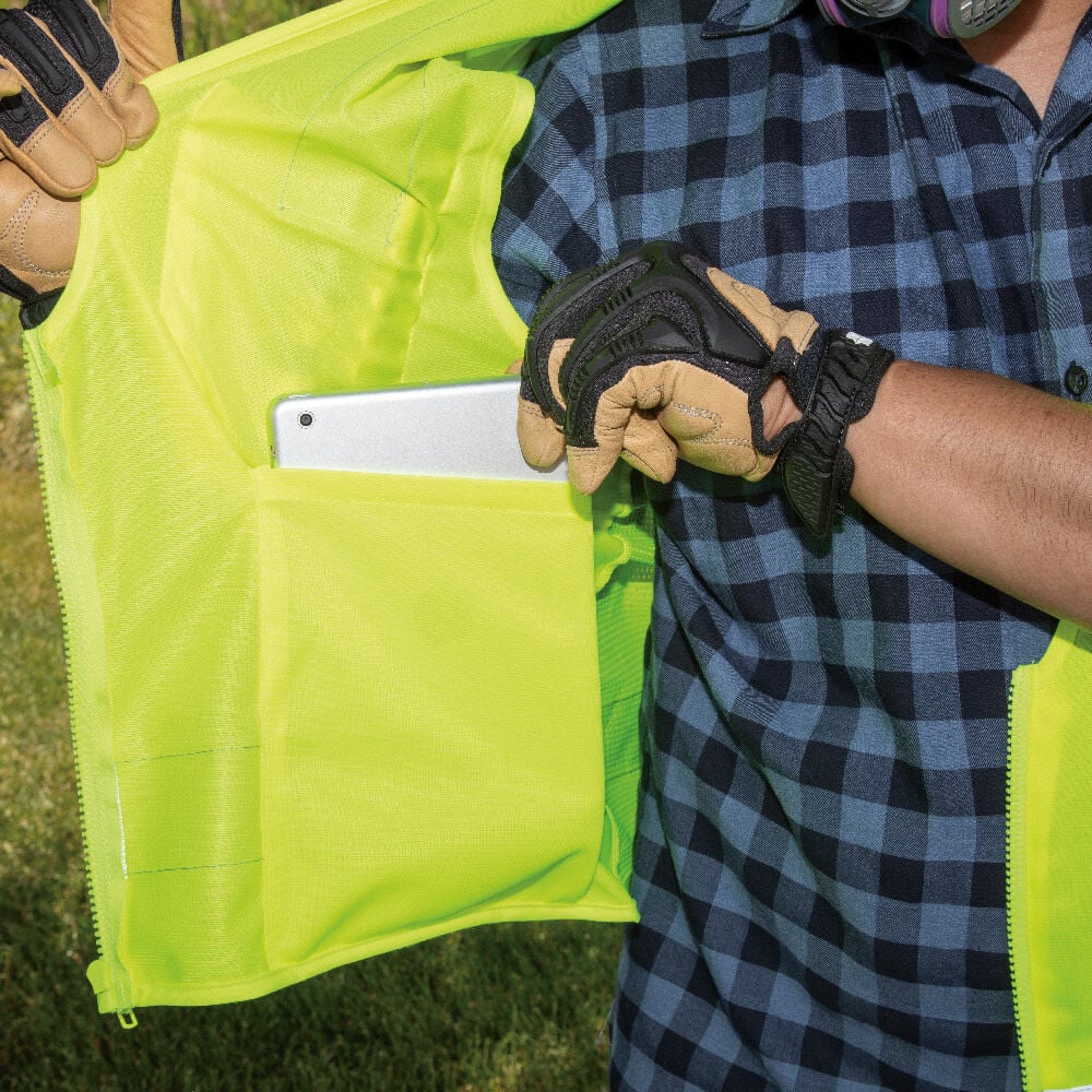 Klein Tools High-Visibility Safety Vest - M/L 60269 from Klein Tools