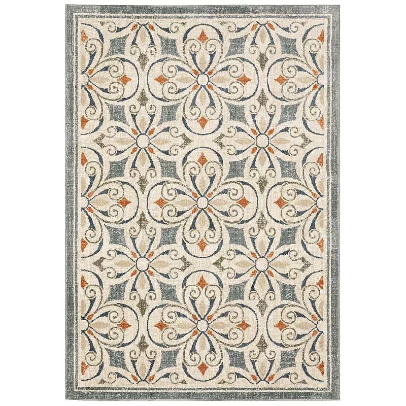 StyleHaven Freeport Floral Area Rug