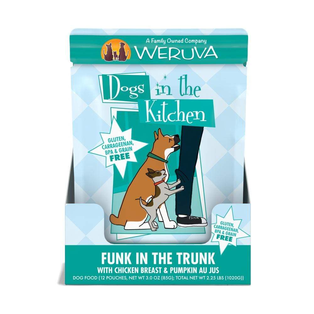 Weruva Dogs in the Kitchen Funk in the Trunk Grain Free Chicken and Pump