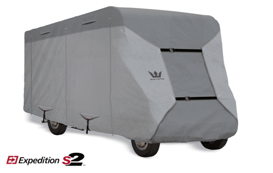 S2 Expedition Class C RV Covers by Eevelle | Fits 23 - 24 Feet | Gray