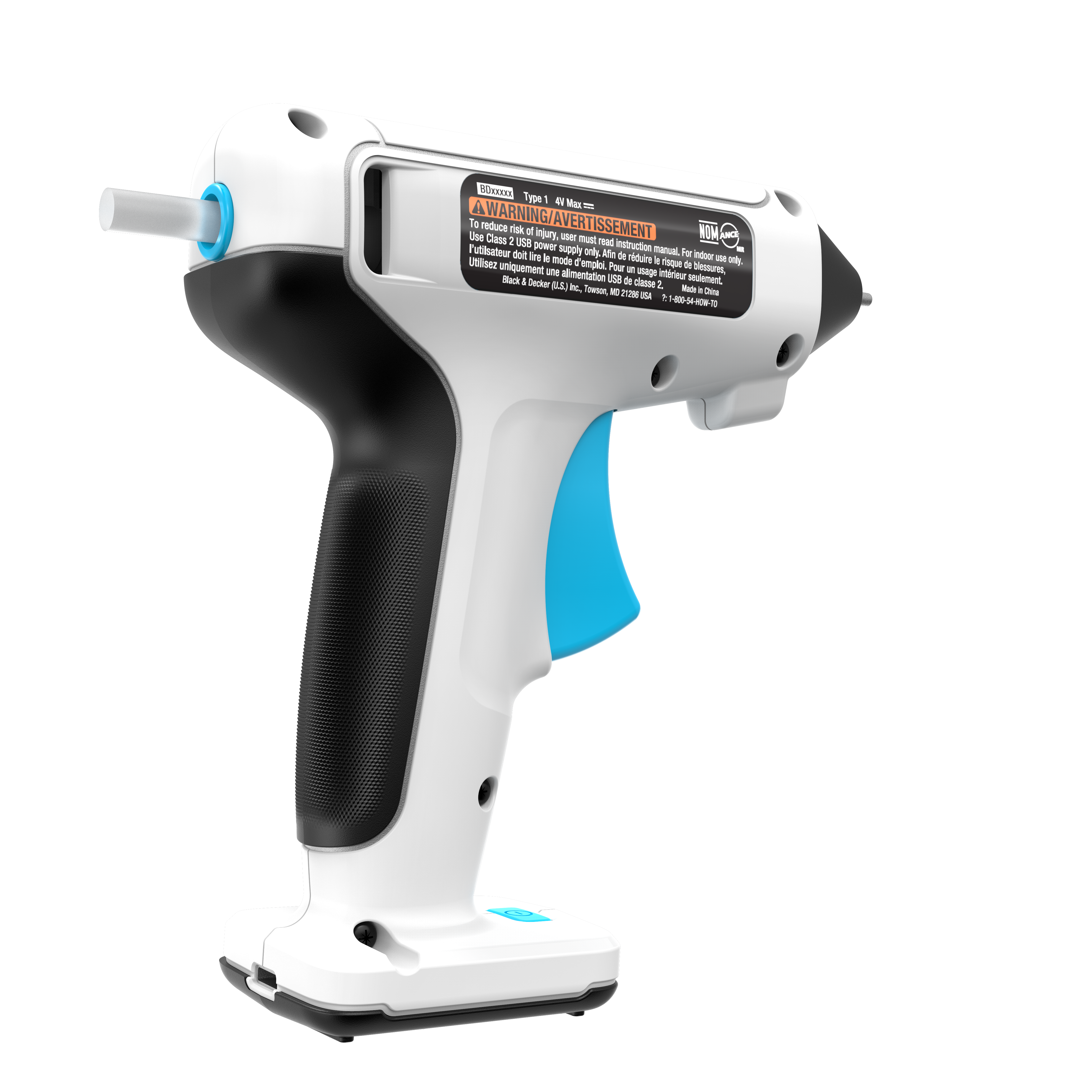 4V MAX* Cordless Glue Gun, USB Rechargeable