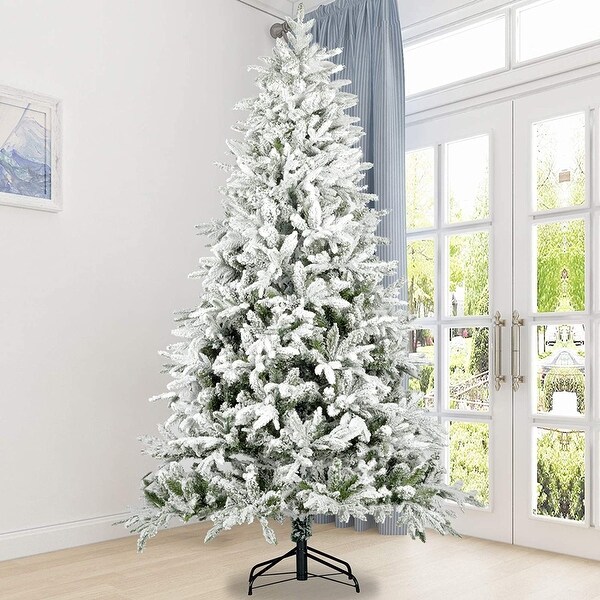 7ft Snow Flocked Christmas Tree