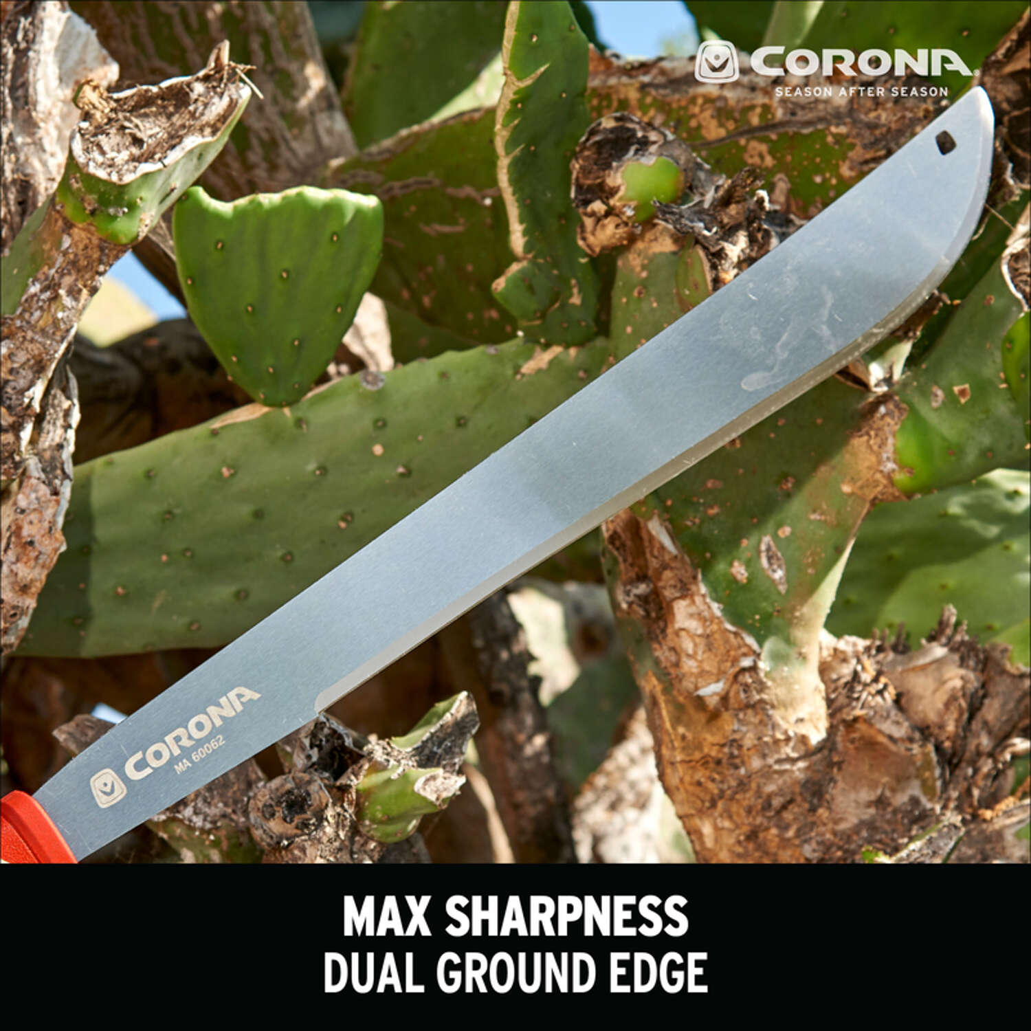 Corona ErgoHandle 22 in. Steel Field Machete