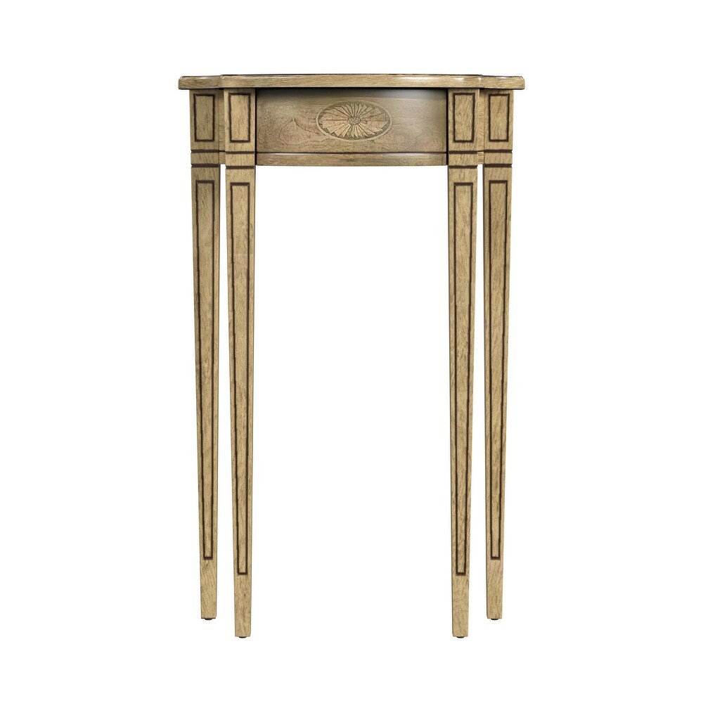 Chester Demilune Console Table