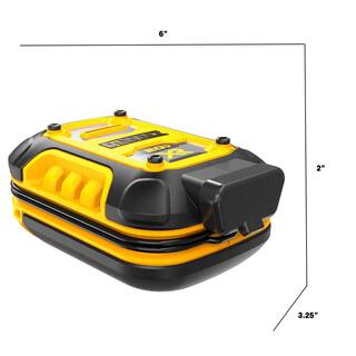 DW Professional 1 Amp Battery Charger and Battery Maintainer for Use with 20-Volt Lithium Battery Pack DXAEOBD