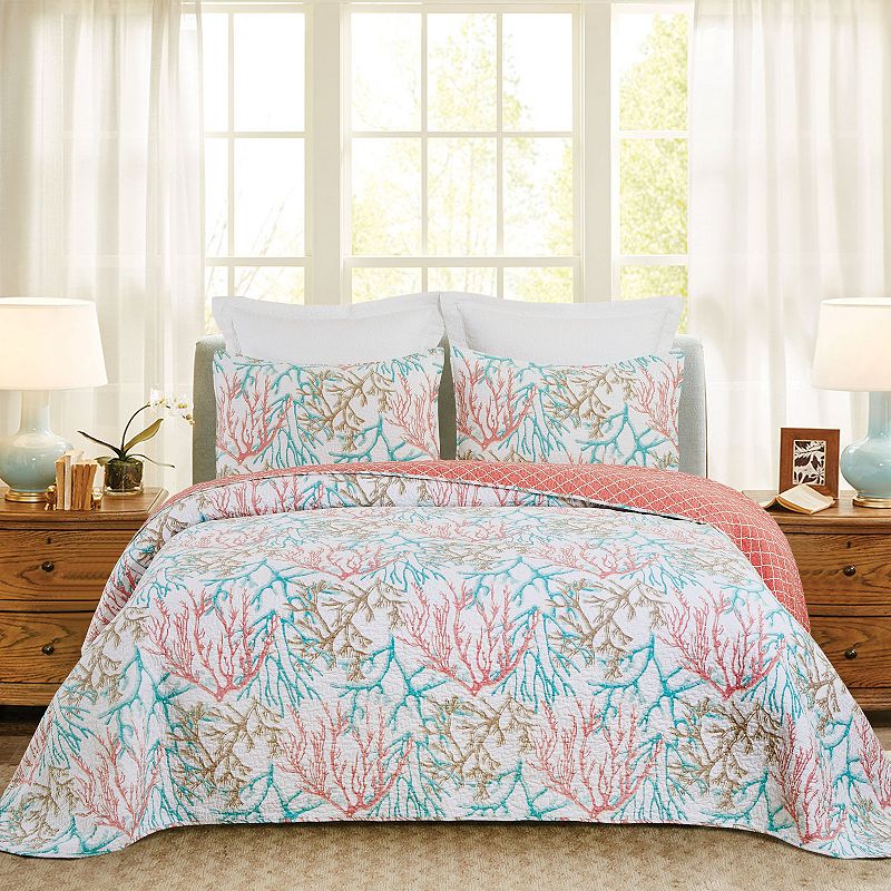 CandF Home Oceanaire Seafoam Quilt