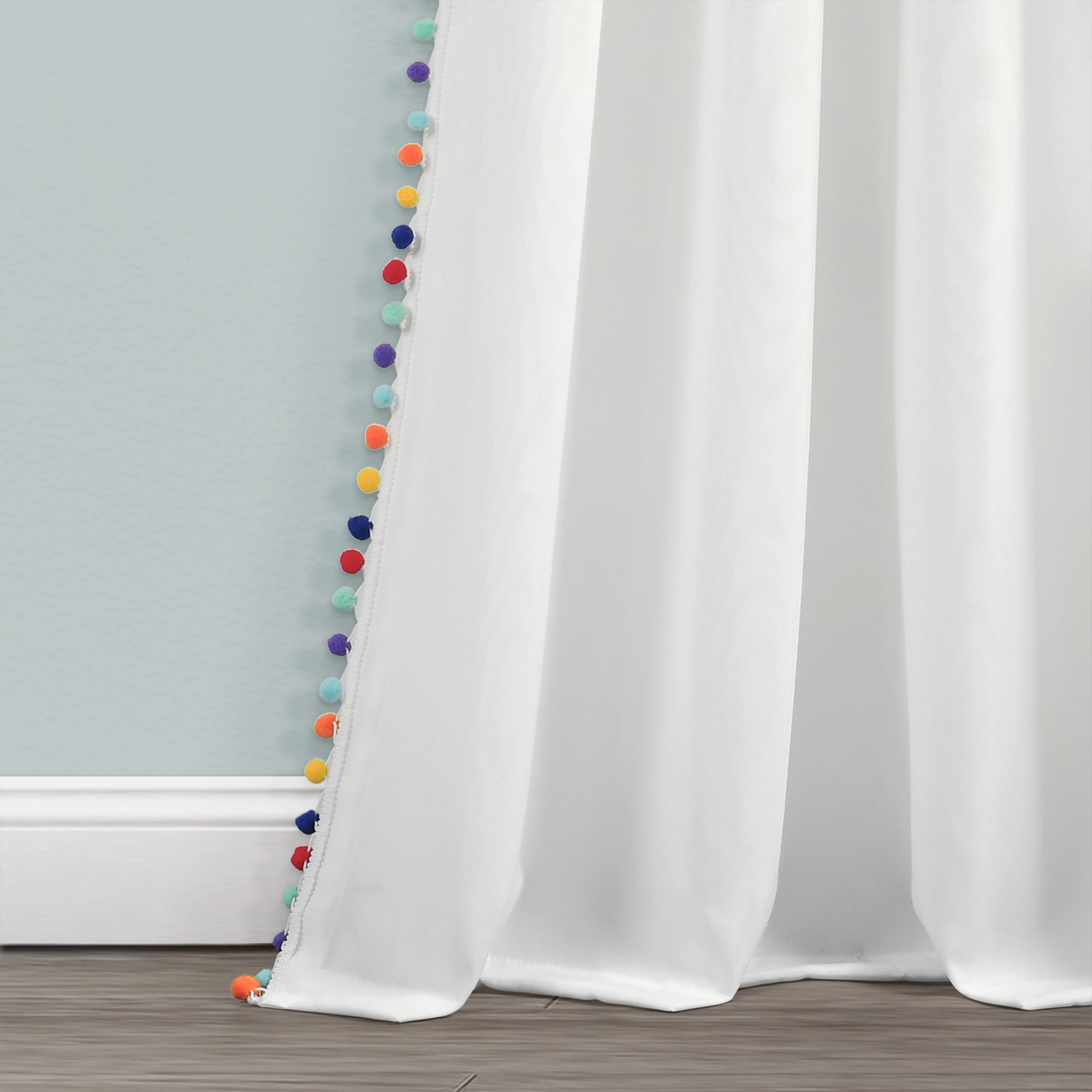 Pom Pom Window Curtain