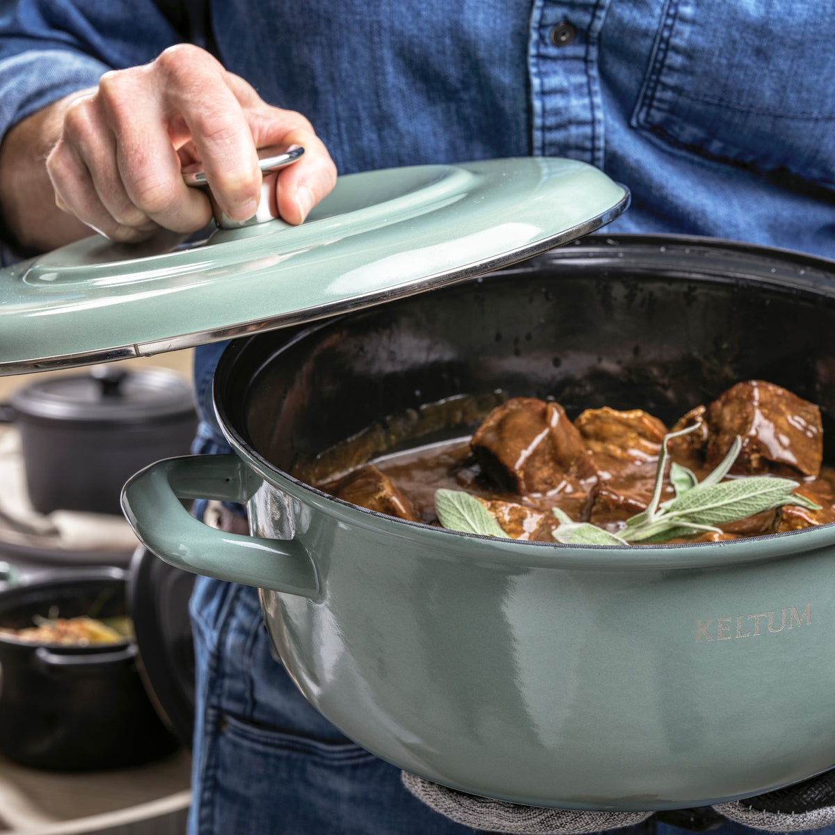 Keltum 3-Quart Dutch Oven | Light Green