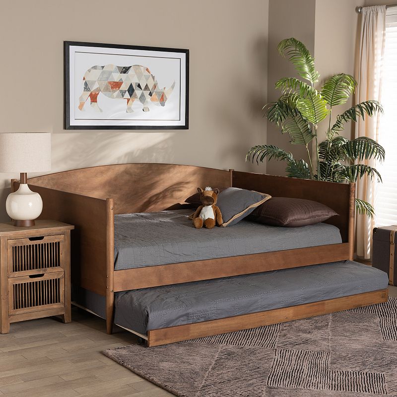 Baxton Studio Veles Full Daybed and Trundle