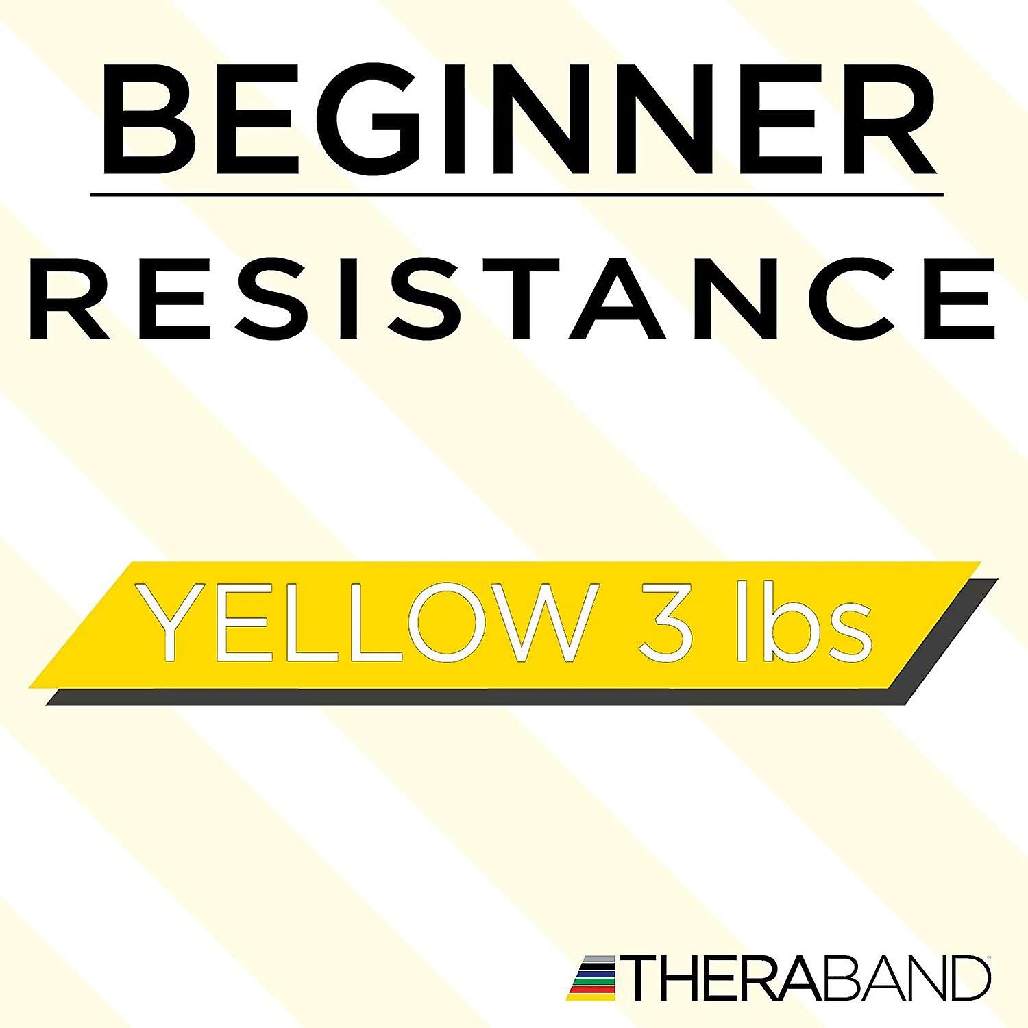 Theraband Resistance Bands Single Pull Up Heavy Duty Traning Workout -Yellow 12