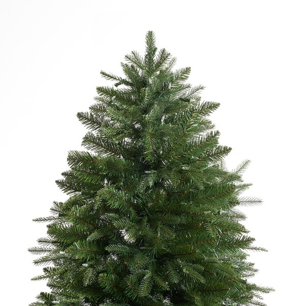 Traditional Artificial Christmas Tree with Lights，Prelit Christmas Tree，Pine Fir Christmas Tree with LED Lights