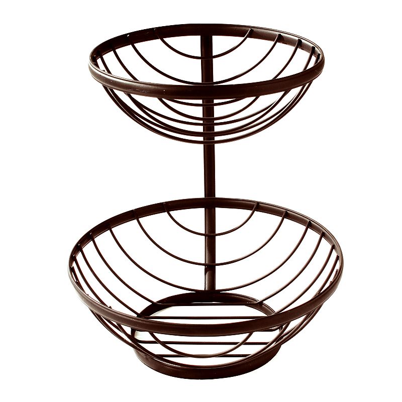 Spectrum Ashley 2-Tier Basket