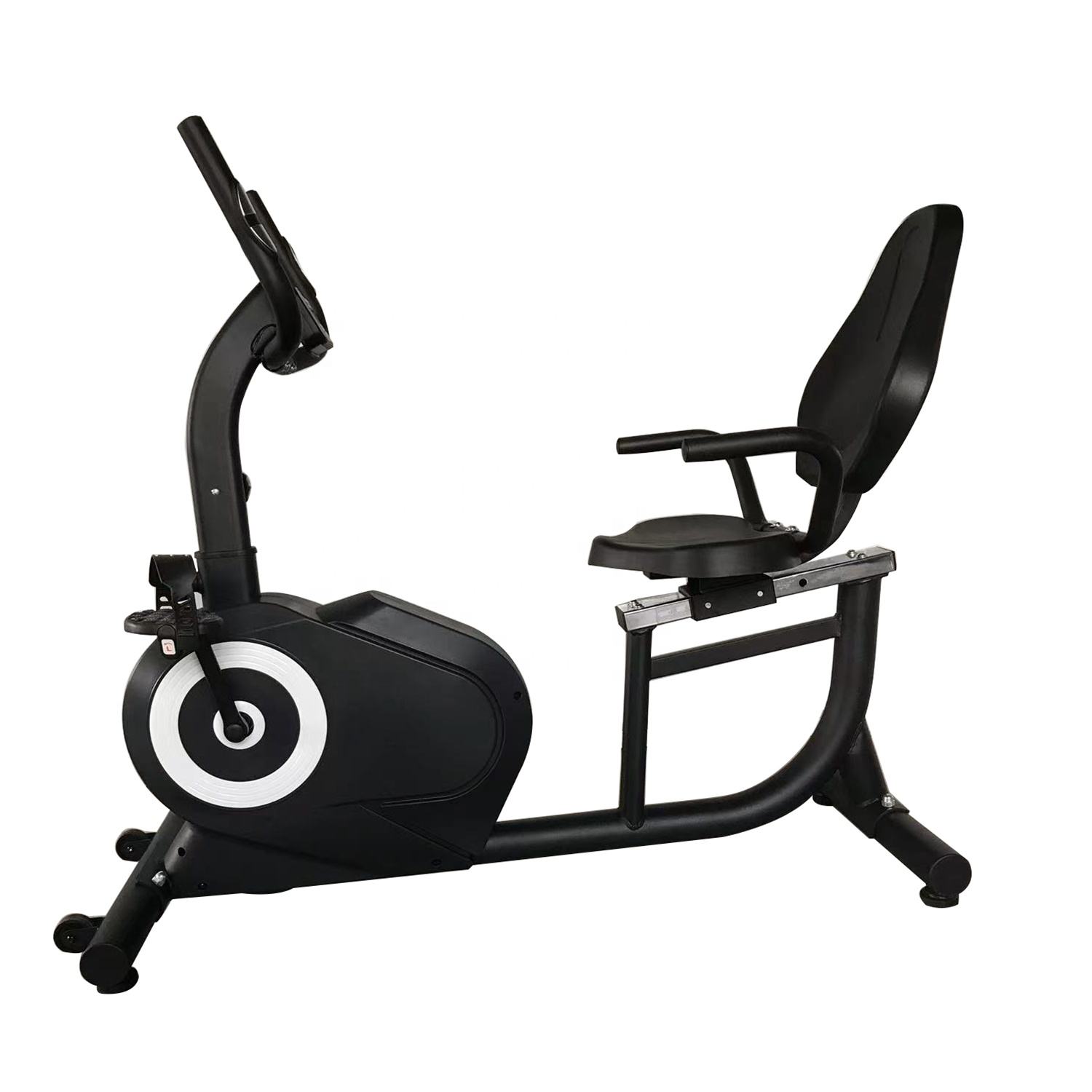 Gym Equipment Fitness Recumbent Bike Unisex Cardio Training Fitness   Body Building Magnetic Exercise Bikes