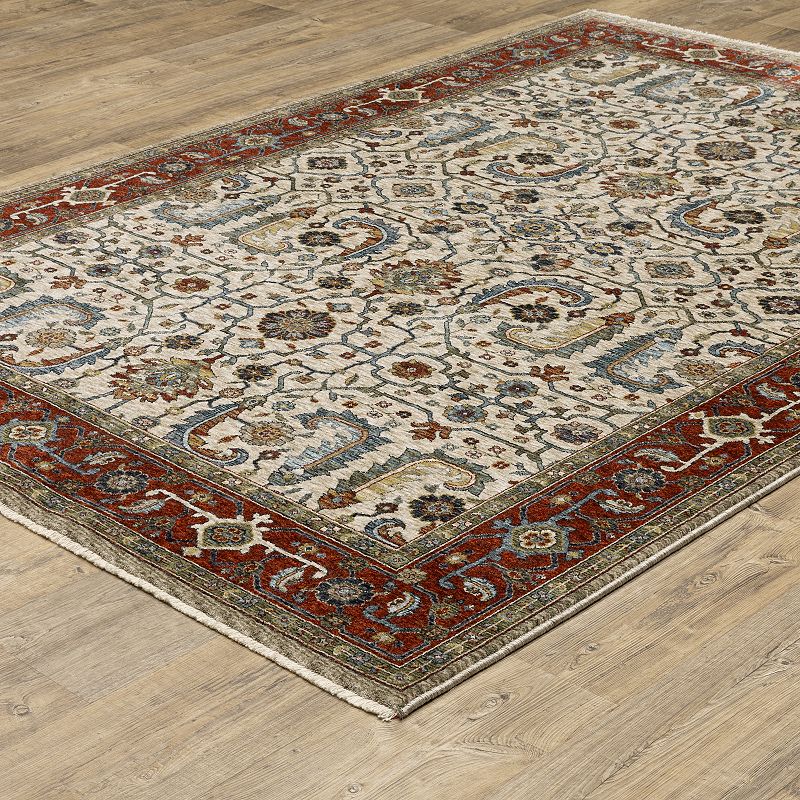 StyleHaven Amelie Bordered Persian Area Rug